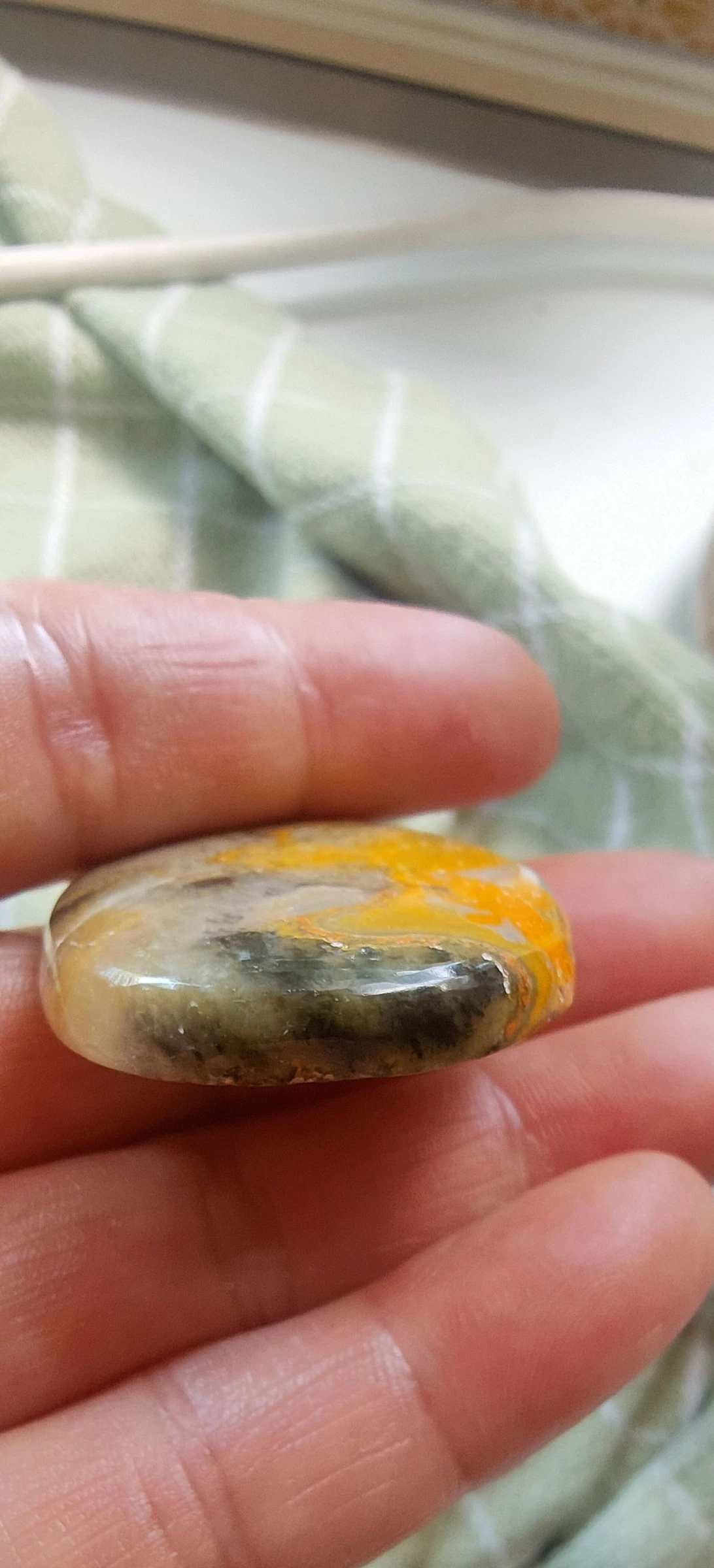 Un cabochón en jaspe Bumblebee – photo 4